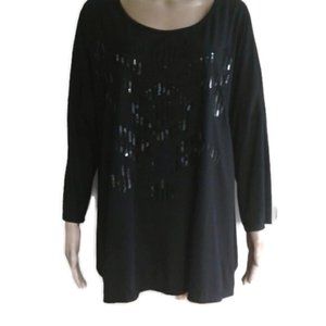 Faded Glory shirt with sequins